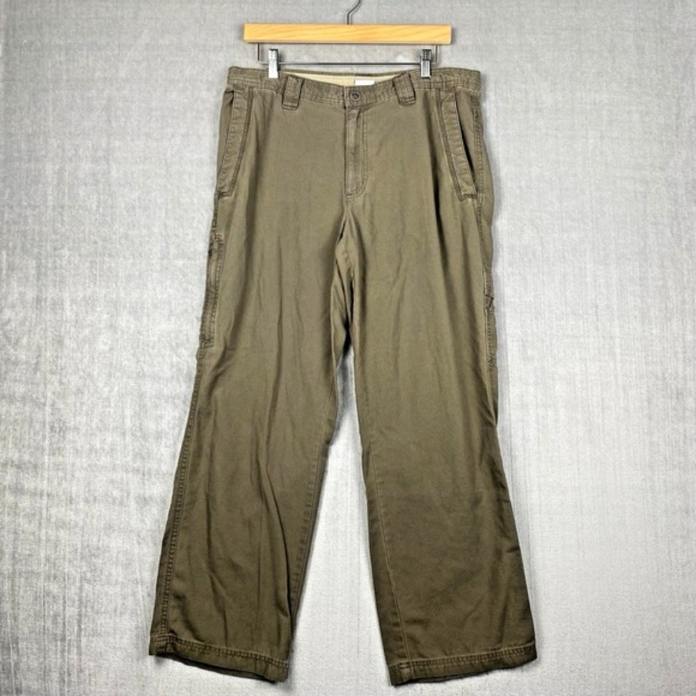 Colombia Chino Pants Mens‎ Size 34x29 Brown Omni Shield Skater Workwear Gorpcore